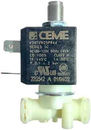 Macmaxe 3 Way Solenoid Valve - Ceme V397VN25PR44 - 120V 60Hz - Замена на Олаб 9200H за машините за еспресо во Бревил