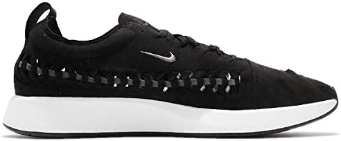 Nike Men's Dualtone Racer ткаен чевли за трчање-црна/темна сива-10,5