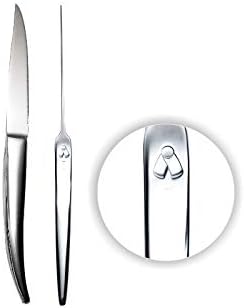 Laguiole 6 ножеви од бифтек од наследство, дизајнерски кутии, трендовски