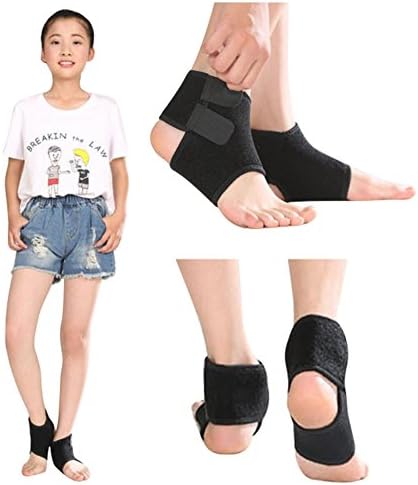 QChomee Девојки момчиња глужд Поддршка за заграда компресија на глуждот, имобилизација на ногата за олеснување на болката во