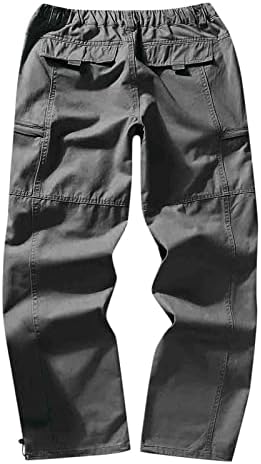 Карго панталони мажи опуштени вклопени машки обични мулти џеб џебови џебови мажи товарни панталони на отворено панталони товарни панталони