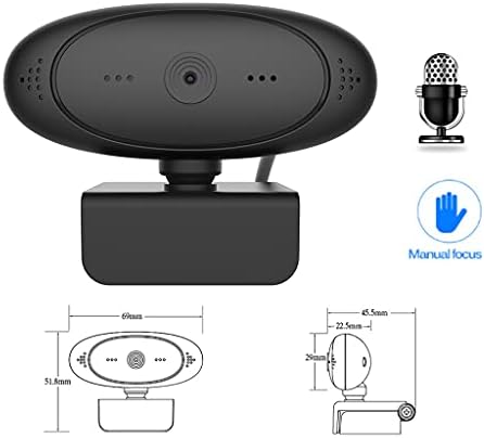 ЖУХВ 1080п Автофокус Веб Камера Со Микрофон Компјутерска Камера За Веб Емитување Мрежна Настава Телеконференција
