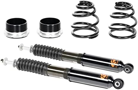 Комплет За Суспензија Ksport Coilovers CHD080-KP | Компатибилен со 98-02 Honda Accord-Контролни Про Прилагодливи Намотки | Го Намалува