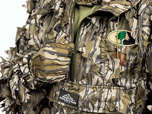 Северна планинска опрема - Премиум камуфлажа лиснато ловечка јакна за мажи- 1/2 поштенски со аспиратор