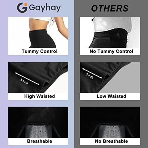 3 пакувања Spandex Shorts Womens - 3 мека висока половината одбојка за одбојка за одбојка за одбојка за контрола на стомакот за танцување јога