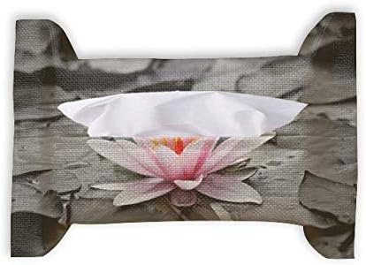 Розови цвеќиња црвен лотос уметност деко подарок модна хартиена крпа за ткиво на лицето, салфетка, бумф