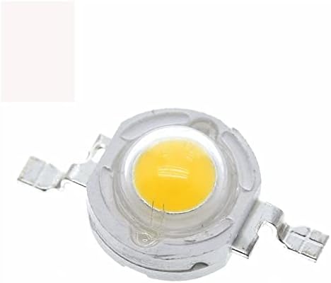 Aveanit 10 парчиња LED 1W бела 100-120lm LED сијалица IC SMD светилка светлосна светлина топла бела висока моќност 1W LED ламба мушка