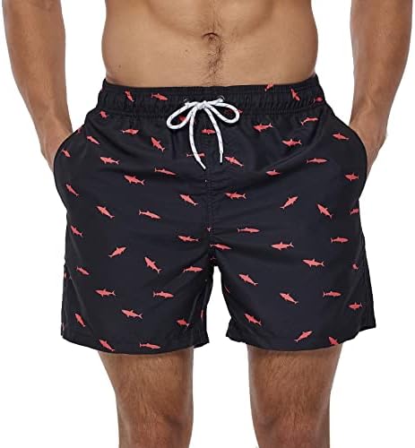 Bmisegm летни мажи шорцеви летни мажи плажа шорцеви печатени обрасци машки плажа кратки мажи случајни кратки панталони пливање мажи