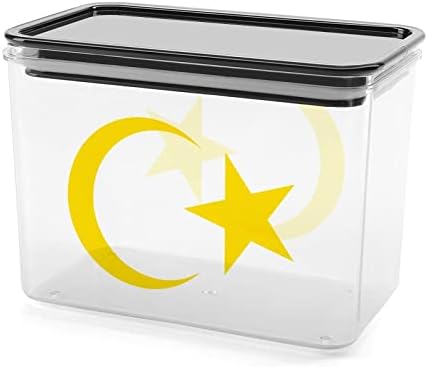 Грб На Либија Контејнер За Складирање Храна Пластични Проѕирни Кутии За Складирање Со Капак За Заптивка