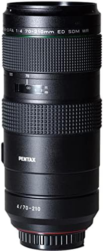 Pentax K-3 Марк III APS-C-Формат Dslr Тело На Камерата, Црна HD D FA 70-210mm F4 ED SDM WR Леќа, D-BG8 Батерија Зафат