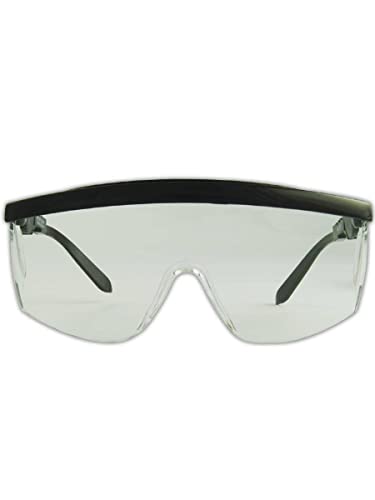Magid Y31BKAFC Gemstone Sapphire Заштитни очила, јасни леќи и црна рамка