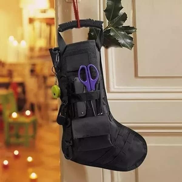 Вирванео Божиќни чорапи уникатни дизајнирани украси за торби за складирање
