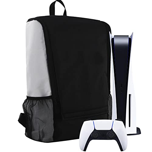 Ранец на чанти за чување на чанти за складирање на UKLSQMA за заштитен луксузен торба за конзола PS5