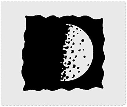 Азиеда 2 x 'Половина месечина знаме' микрофибер леќи/чаши за чистење крпи за чистење