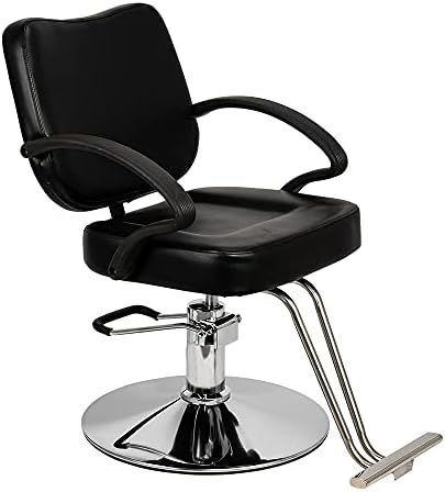 HJHL коса салон бербер дама бербер стол фризерски стол црно