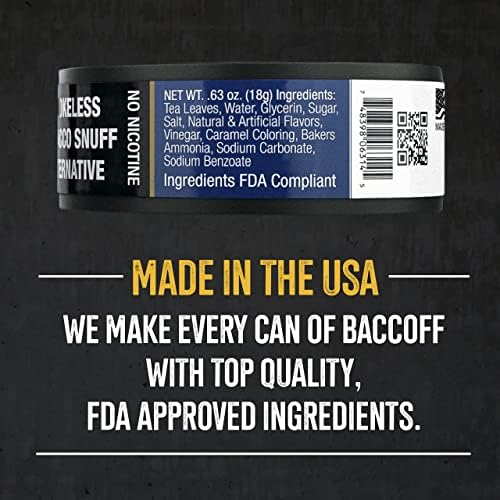 Baccoff, класични торбички за нане, премиум тутун бесплатно, алтернатива без никотин без никотин