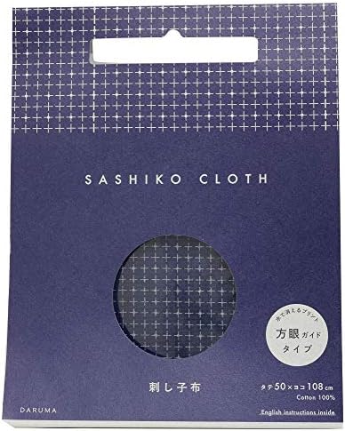 Сашико Дизајн Ткаенина-Претходно Печатена Мрежа За Хитомезаши Сашико, Фурошики, Фукин