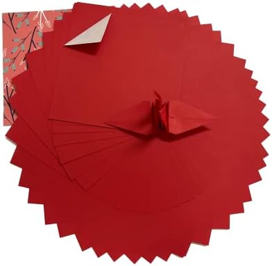 101 хартија од оригами еднострана хартија во боја 6x6 инчи хартија квадратна лесна преклопна хартија за виткање хартија, кранови на оригами,