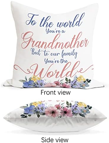 На светот сте баба, но на нашето семејство сте светски фрлања со перници за украси дневна соба за куќи во спална соба, перница од 18х18