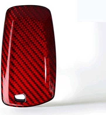 Епар Нова Кутија За Клучеви Од Црвени Јаглеродни Влакна За Bmw 6 Серија F12 F13 F06 2012- 640i 650i