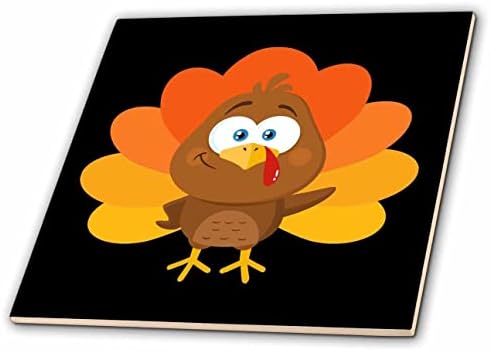 3дроза 3дроза-Розета-Денот На Благодарноста Fall-Среќен Пад Симпатична Турција-Плочки