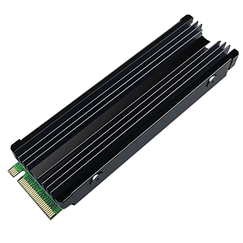 M. 2 nvme heatsink, 2280 Ssd Топлински Мијалник Поддршка Еднострани Двострани Со Термички Силиконски Влошки ЗА КОМПЈУТЕР / PS5 M. 2 PCIE NVMe SSD или M. 2 SATA SSD-
