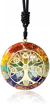 Да Пијао Лианг дрво на живот оргон приврзок ѓердан заздравување кристали 7 чакра реики енергетски биланс Медитација накит