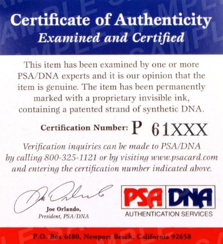 Јоги Бера и Бил Дики ја потпишаа американската лига Хариџ Бејзбол ПСА ДНК - автограмирани бејзбол