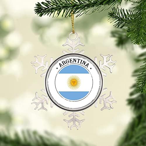 Национално знаме на Аргентина Национален украс Аргентина виси украси за новогодишно украсување Декоративно зачувување на Божиќ, годишнина од