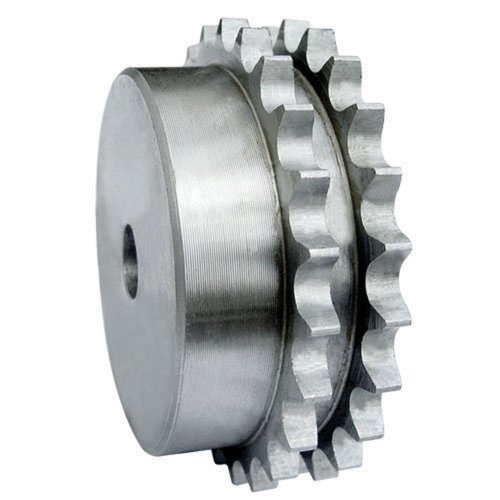 Ametric D50B15 Inch ANSI 50-2 Hub Steel Sprocket, For #50 Double Strand Chain with, 5/8 Pitch, 3/8 Roller Width, 0.400 Roller Diameter, 0.343 Single Tooth Width , 1.043 Sprocket Tooth Face Width , 3,276 инчи надворешен дијаметар, 2/16 инчен центар со дијаме?