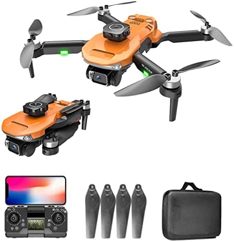 Мини дрон, двојни фотоапарати што преклопуваат UAV 6K HD воздушна фотографија Дрон, дрон со WiFi менувач, мотор без четки, контрола на мобилни