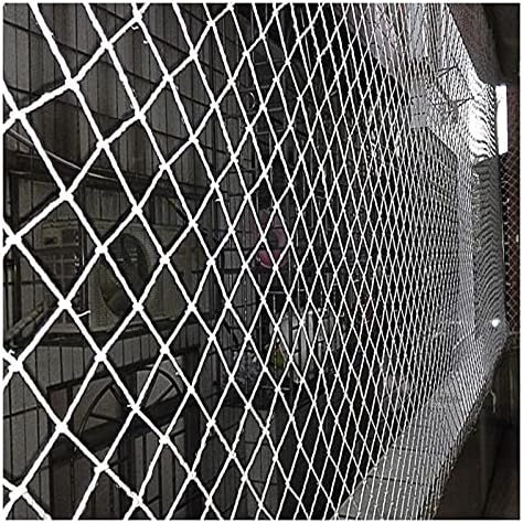 Алгвкк Безбедносна Железничка Мрежа Детски Скали Безбедност Нето Декорација Нетинг Балкон Прозорец Заштита На Скалите Ограда Нето Боја: 3см мрежа, Големина: 4х4м