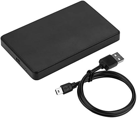 2.5 инчен IDE Паралелна Порта Мобилен Хард Диск Кутија Со Голема Брзина HDD Случај Надворешно Складирање БЕЗ Завртки USB2. 0 2TB 480bps Хард Диск Црна