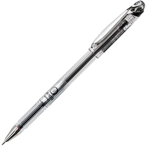 Pentel Arts Slicci Extra Fine Gel пенкало, црно мастило 2-пакет