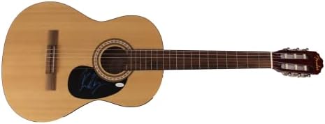 Чад Крогер потпиша автограм со целосна големина Фендер Акустична гитара w/ Jamesејмс Спенс ЈСА автентикација - фронтмен на никелбек, тротоарот,