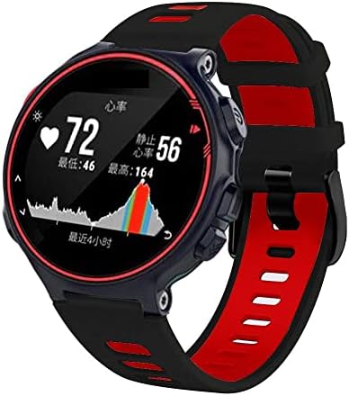 SAWIDEE Отворен Нараквица ЗА Garmin Ferrunner 735XT 735/220/230/235/620/630 Паметен Часовник Силиконски Ремени Замена Часовник Бенд Кореа