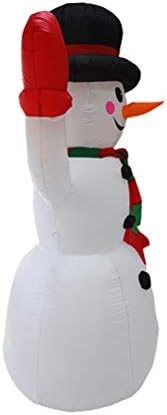 Валилик на надувување на надувување на снежни балони за Божиќни забави за градинарски партии за градина со приклучок во САД