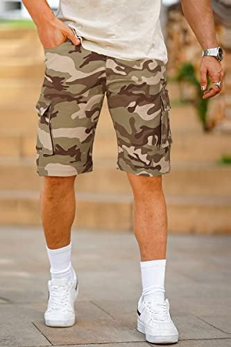 МЕНЦИЈА Надворешно пешачење со конвертибилни панталони Тенок вклопни карго -џогери за мажи тактички риболов панталони