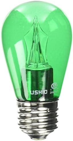 Ushio BC8888 2W-Dimmable LED-S14-Green - 11w Еднаква-120V-1003932