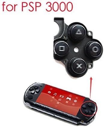 Црна Десното Копче Клуч Рампа Во собата за Sony PSP 3000 Тенок Конзола Замена Поправка Дел