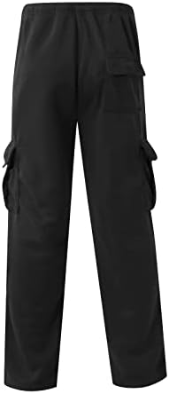 Fireero Mens Sweatpants Cargo Pronsers Casual Baggy Athetic Running Pantance Classic Fit Cold Solid Work Sockets Jogger