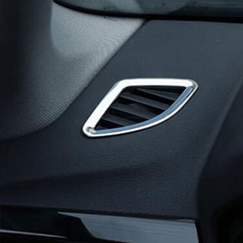 За BMW X1 F48 2017 2018, автомобил хром преден воздушен вентил за превен -поклопец налепници за климатизација налепници налепници