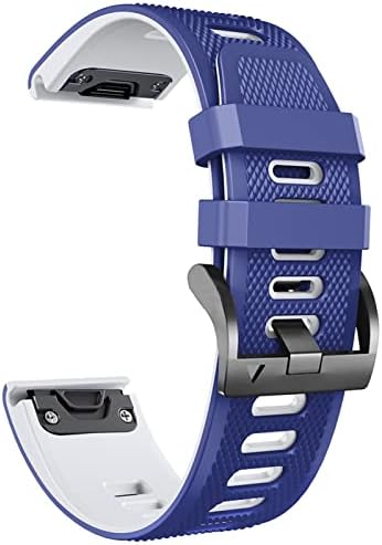 KGDHB 22 26mm Силиконски часовник за часовници за Garmin Fenix ​​7x 7 6x 6 Pro Watch EasyFit ленти за ленти за рачен зглоб 5x 5 плус 3 3HR