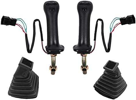 Midautoo 1set L+R 3 Копчиња Џојстик Assy Запчаници Рачка Со Капак За Прашина За-Doosan-DX150 215 225 370-9C