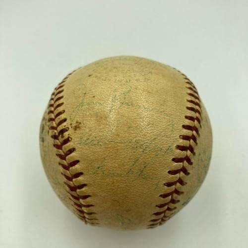 1963 Тимот На Детроит Тајгерс Потпиша Официјални Бејзбол-Автограмски Бејзбол Топки Од Американската Лига