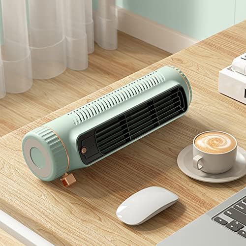 Преносни климатизери, 3 брзини нем преносен AC 2-8H мини климатик со USB биро за ладење на вентилаторот Вентила за тресење