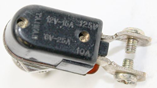 SPST единечен пол Единечен фрлање/исклучен прекинувач за вклучување 12V - 15A 6V - 25A
