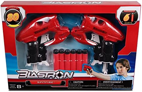 Nkok Blastron 2pk 4,5 Spitfire Dart Blasters Multi