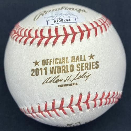 Даниел ДеСалсо 11 Во 11 2011 година WS Champs потпиша светска серија Бејзбол ЈСА - автограмирани бејзбол