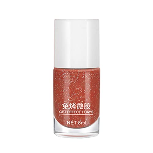 Vefsu Nail Polish Ongенски долготрајни солза слобода без печење транспарентен нето црвен летен маникир лак лак симпатичен печат на ноктите